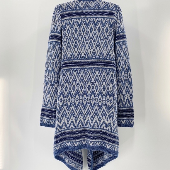 Kaisely Asymmetrical Open Front Cadigan Size M - Picture 7 of 14